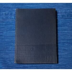 Taft CA Union High School & Junior College 1937 Derrick Yearbook Signed 15B